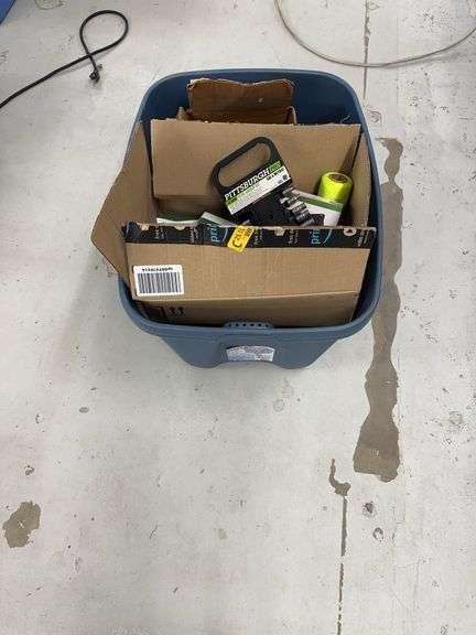 Assorted Tools and Hardware: Pittsburgh Pro Socket Set, Fasteners, LED Lights image