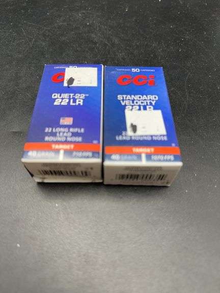 CCI .22 LR Ammunition, Two Boxes, 50 Cartridges Each image