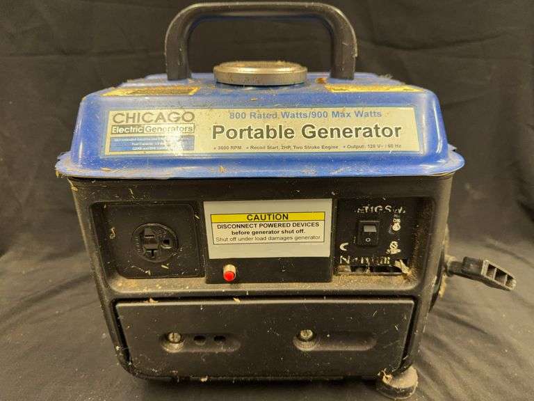 Chicago Electric Generators 800/900W Portable Generator image