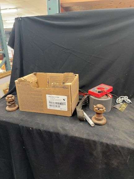 Assorted Tools, Hardware, and Electrical Components image