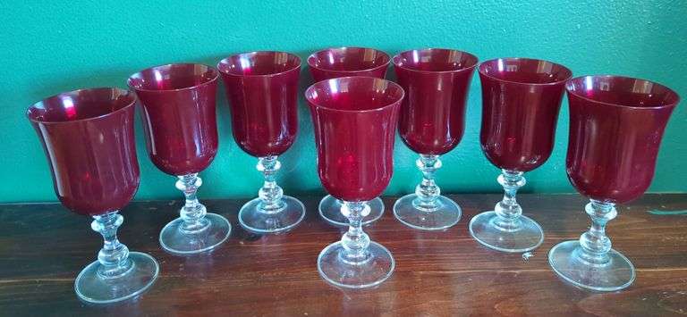 8 Mikasa Stemmed Glasses image