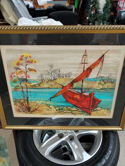 SIGNED KOSTIA B PRINT 30X24 image