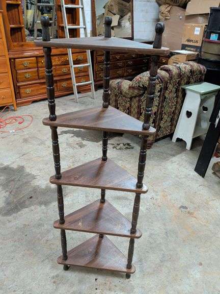 5 TIER WHATNOT SHELF 20X11X58 image