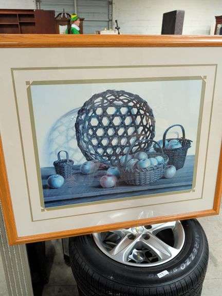 SIGNED PAULINE CAMPANILE PRINT 40X33 image