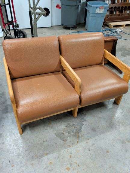 DOUBLE SEAT CHAIR 53 INCHES WIDE image