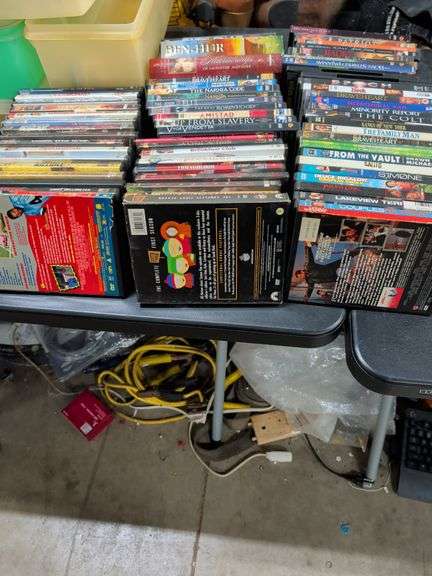 LARGE LOT OF DVD MOVIES image
