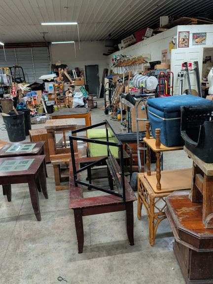 MISCELLANEOUS TABLES AND SHELVES SEVERAL INCLUDED image