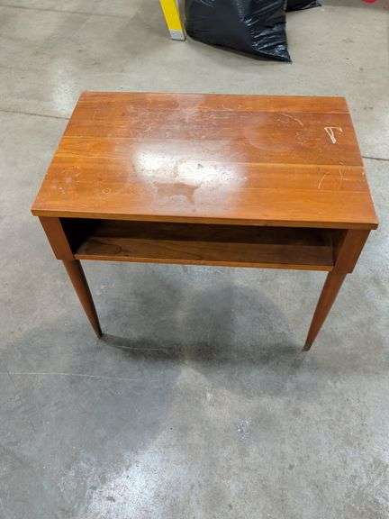 CHERRY GOSSIP SIDE TABLE 28X18X23 image