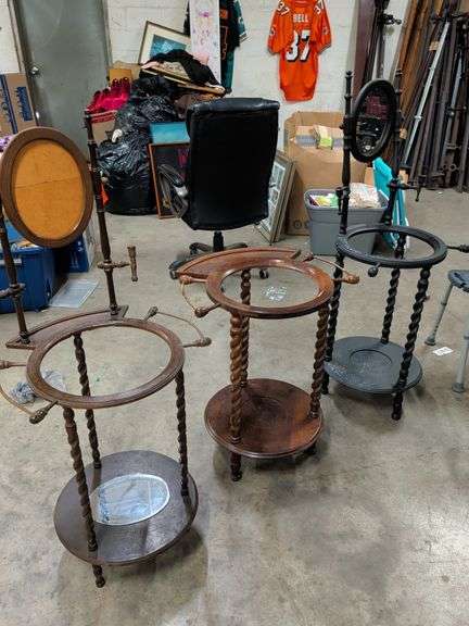 3 PITCHER AND BOWL STANDS image