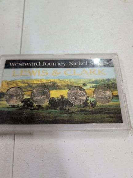 LEWIS & CLARK WESTWARD JOURNEY NICKEL SERIES COINS image