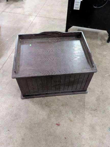 CAT HOUSE STORAGE BENCH image