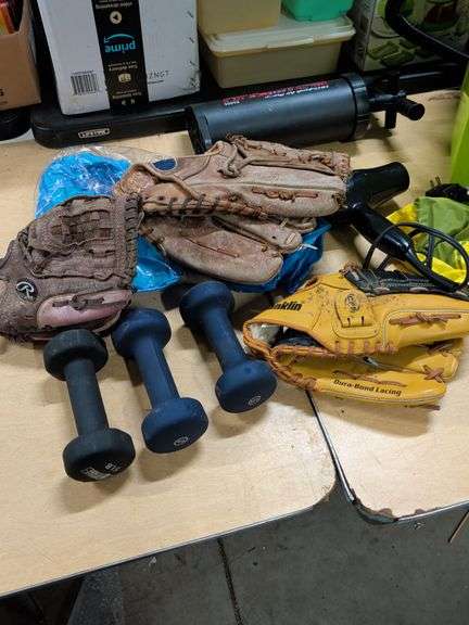 BALL GLOVES - WEIGHTS - AND ETC image