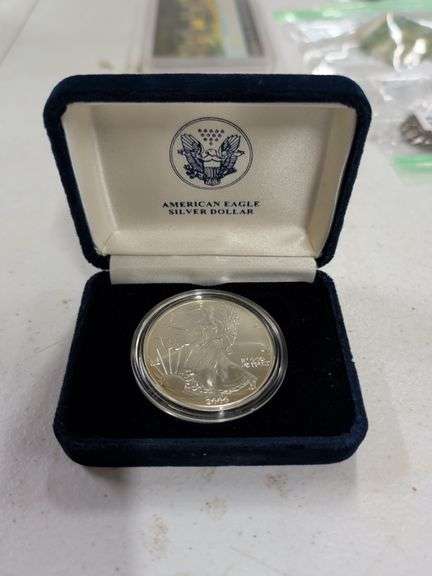 2000 SILVER EAGLE DOLLAR image