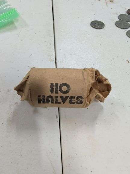 ROLL OF 20 WALKING LIBERTY SILVER HALF DOLLARS UNKNOWN DATES image