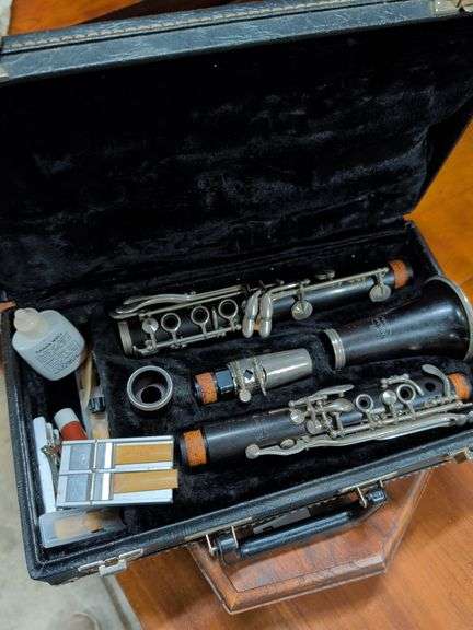 PARIS FRANCE - NOBLET CLARINET WITH CASE image