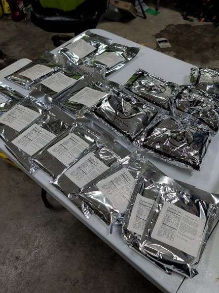 CREAMY POTATO SOUP - POTATO CHOWDER - WHITE RICE - POTATO SLICES - VACUUM SEALED 20 YEAR SURVIVAL FOOD image