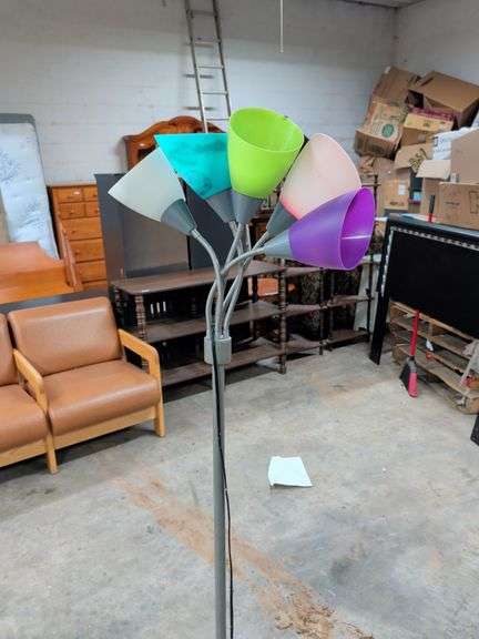 MULTI COLORED FLOOR LAMP image