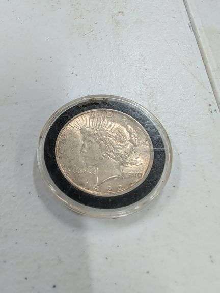 1922 PEACE SILVER DOLLAR image