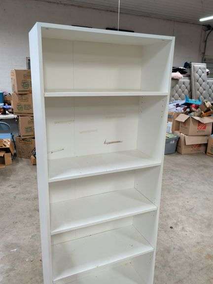 5 SHELF BOOKCASE 29X12X71 image