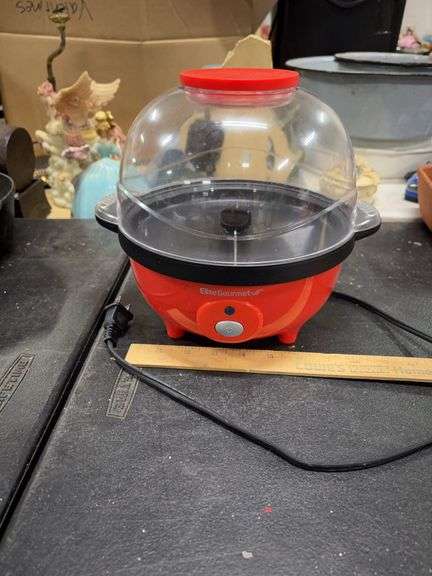 ELITE- GOURMET- 3 QUART- AUTOMATIC STIRRING POPCORN POPPER- image