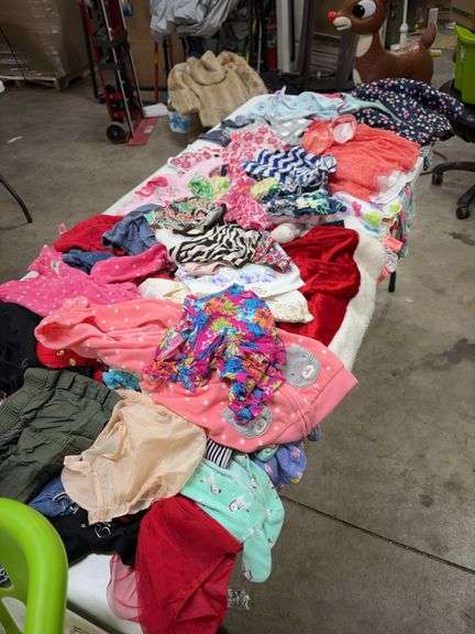 GIRL CLOTHES-SUZES  RANGE FROM 24 MONTHS TO 3T image