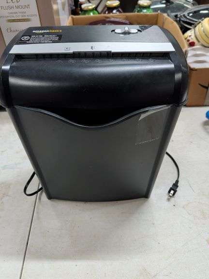 PAPER SHREDDER image