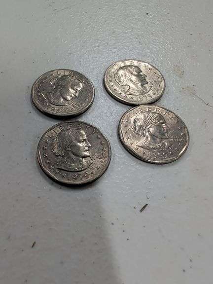 4 SUSAN B ANTHONY DOLLARS image
