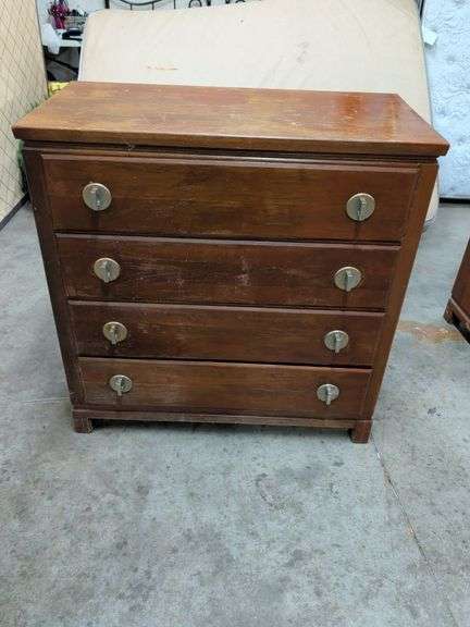 4 DRAWER CHEST WITH DOVETAIL DRAWERS 40X20X41 image
