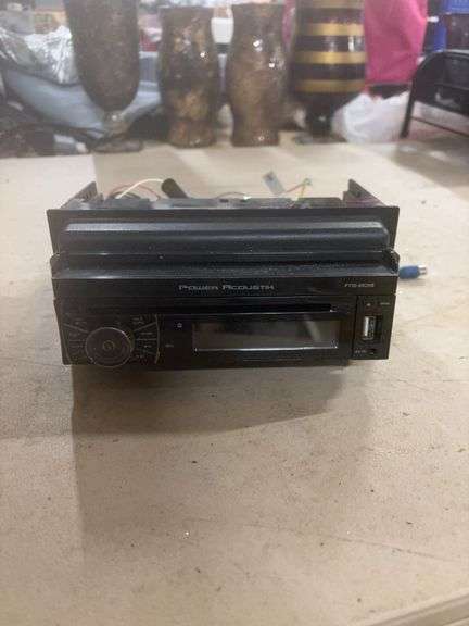 POWER ACOUSTIC- SINGLE DIN- BLUE TOOTH IN- DVD/CD/ AM/FM- STEREO RECEIVER- image