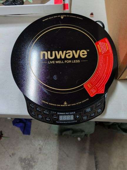 NUWAVE PIC GOLD INDUCTION COOKTOP image
