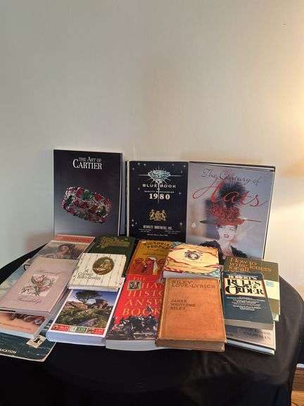 Assorted Books: Cartier, Hats, History, Manners, and More! image