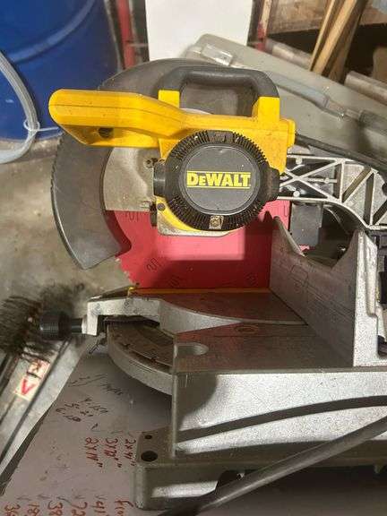 DeWalt Miter Saw with Rolling Stand