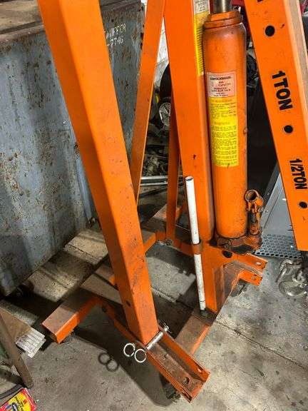 Hydraulic Foldable Shop Crane