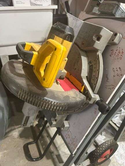 DeWalt Miter Saw with Rolling Stand