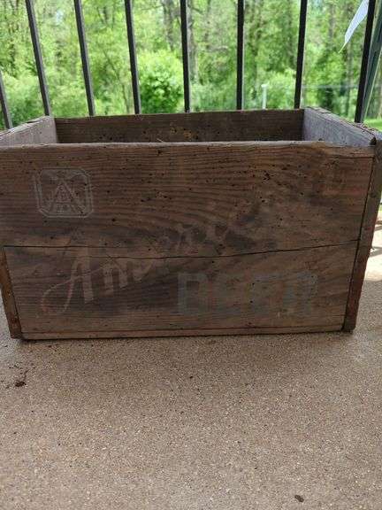 American Brewery Inc. Beer Wooden Crate image