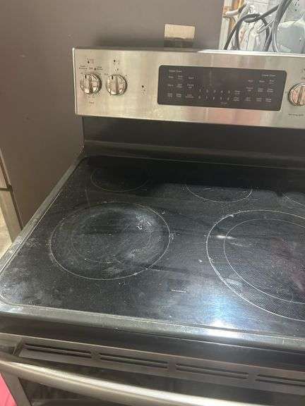 Stainless Steel Electric Range with Double Oven