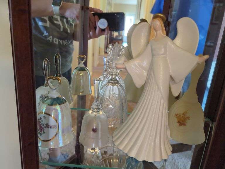 Collection of Decorative Bells and Angel Figurine image