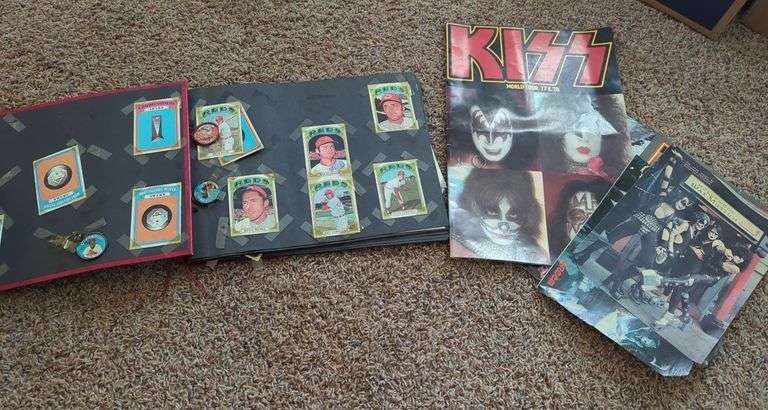 Sports and Rock Music Memorabilia Lot image