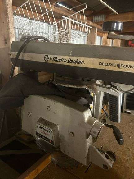 Black & Decker Deluxe Power Shop Radial Arm Saw