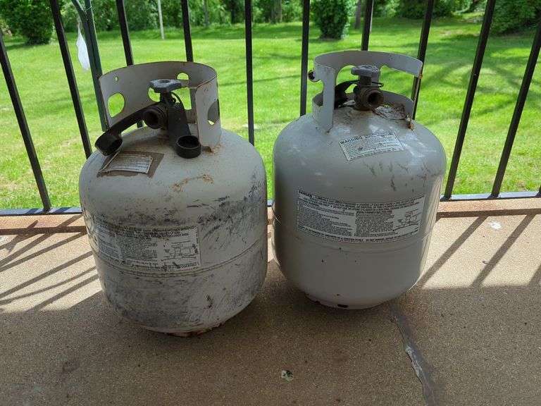 Two  Propane Tanks image