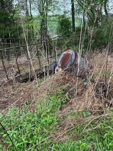 Farm Hay Wagon and Tobacco setter