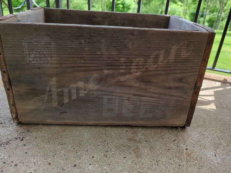 American Salt Co. Wooden Crate image