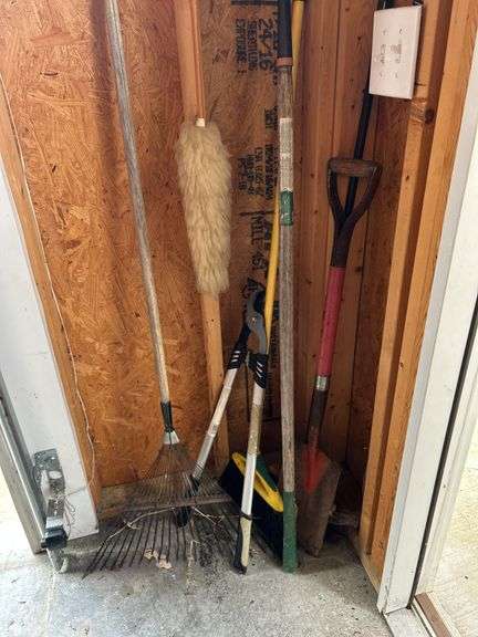 Lot of Gardening and Yard Tools image
