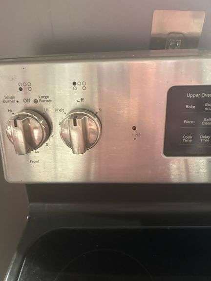 Stainless Steel Electric Range with Double Oven