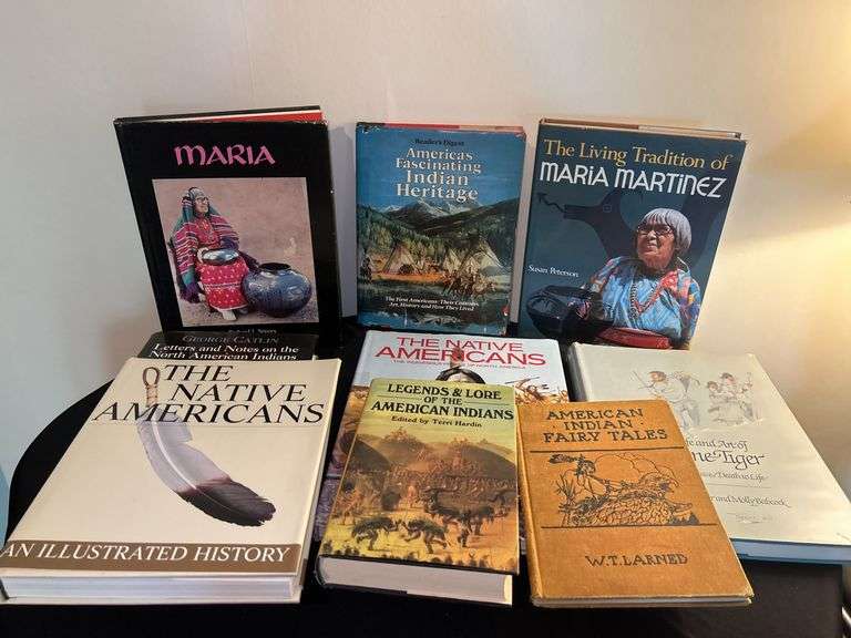 Collection of Native American History and Culture Books (Lot of 9) image