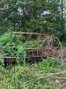 Farm Hay Wagon & Hay Ring