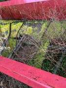 Red Farm Manure Spreader