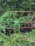 Farm Hay Wagon & Hay Ring