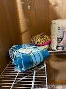 Assorted Household Items: Decor, Bedding, and More