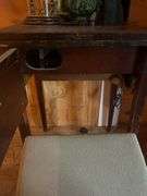 Estate Collection: Table, Chair, Clock, and Decorative Pitcher